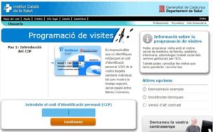 Programación de visitas