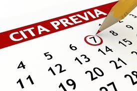 Revisión de datos para confirmar la cita previa en tráfico